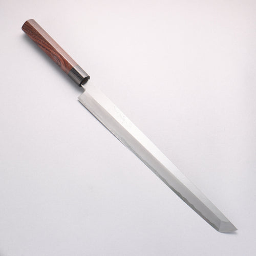 Jikko White Steel No.2 Sakimaru Yanagiba 330mm Shitan Handle - Japannywholesale