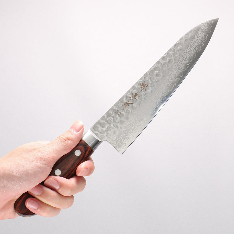 Sakai Takayuki VG10 17 Layer Damascus Gyuto 210mm - Japannywholesale