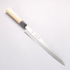 Sakai Takayuki Chef Series Silver Steel No.3 Yanagiba Magnolia Handle - Japannywholesale