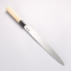 Sakai Takayuki Chef Series Silver Steel No.3 Yanagiba Magnolia Handle - Japannywholesale