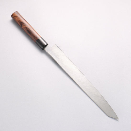 Jikko White Steel No.2 Kiritsuke Yanagiba 270mm Shitan Handle - Japannywholesale