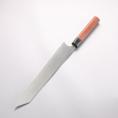 Shibata Takayuki Koutetsu Blue Super Sujihiki 270mm Rosewood (Ferrule: Black Pakka Wood) Handle - Japannywholesale