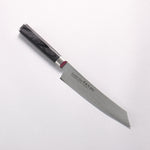 Sakai Takayuki Seigaiha (Blue Ocean Wave) Böhler SP Steel 45 Layer Damascus Migaki Finished Kengata Petty-Utility 150mm Black Pakka wood Handle - Japannywholesale