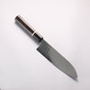 Seisuke VG10 33 Layer Damascus Santoku 180mm Ebony Wood(With White Ring) Handle - Japannywholesale
