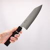 Seisuke VG10 33 Layer Damascus Bunka 180mm Ebony Wood(With White Ring) Handle - Japannywholesale