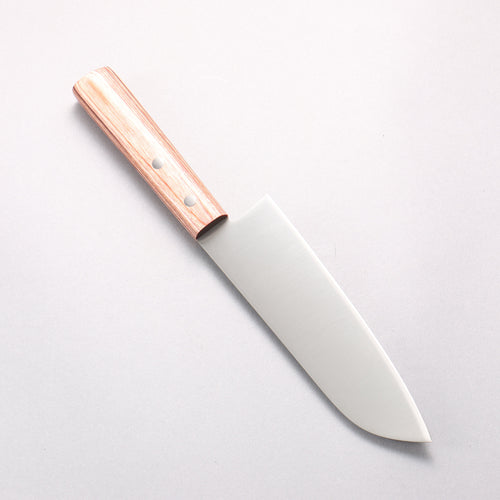 Kanetsune 555 Series DSR-1K6 Santoku 165mm Red Pakka wood Handle - Japannywholesale