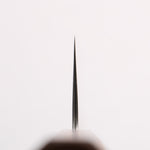 Seisuke Stainless Steel 440C Hammered Damascus Nakiri  165mm Oak Handle 