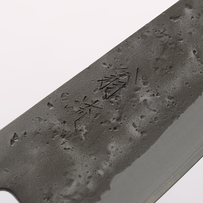 Oul SLD Nashiji Bunka  170mm Oak (Baikoku / Soot Black) Handle 
