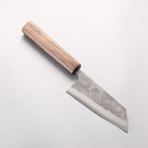 Oul SLD Nashiji Small Bunka  125mm Oak (Baikoku / Soot Black) Handle 
