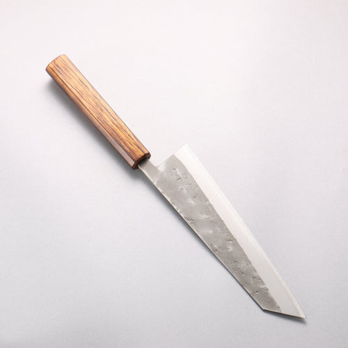 Oul SLD Nashiji Kiritsuke Gyuto  200mm Oak (Baikoku / Soot Black) Handle 