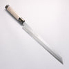 Sakai Takayuki Byakko White Steel No.1 Kiritsuke Yanagiba  300mm Stabilized wood Handle with Sheath