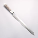 Sakai Takayuki Byakko White Steel No.1 Kiritsuke Yanagiba  300mm Stabilized wood Handle with Sheath