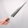 Sakai Takayuki Byakko White Steel No.1 Kiritsuke Yanagiba  300mm Stabilized wood Handle with Sheath