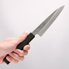 Kagekiyo Silver Steel No.3 Petty-Utility 150mm Black Lacquered (Magnolia) Handle - Japannywholesale