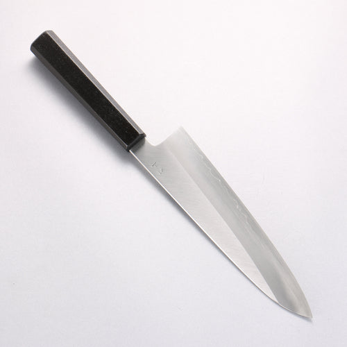 Kagekiyo Silver Steel No.3 Gyuto 210mm Black Lacquered (Magnolia) Handle - Japannywholesale