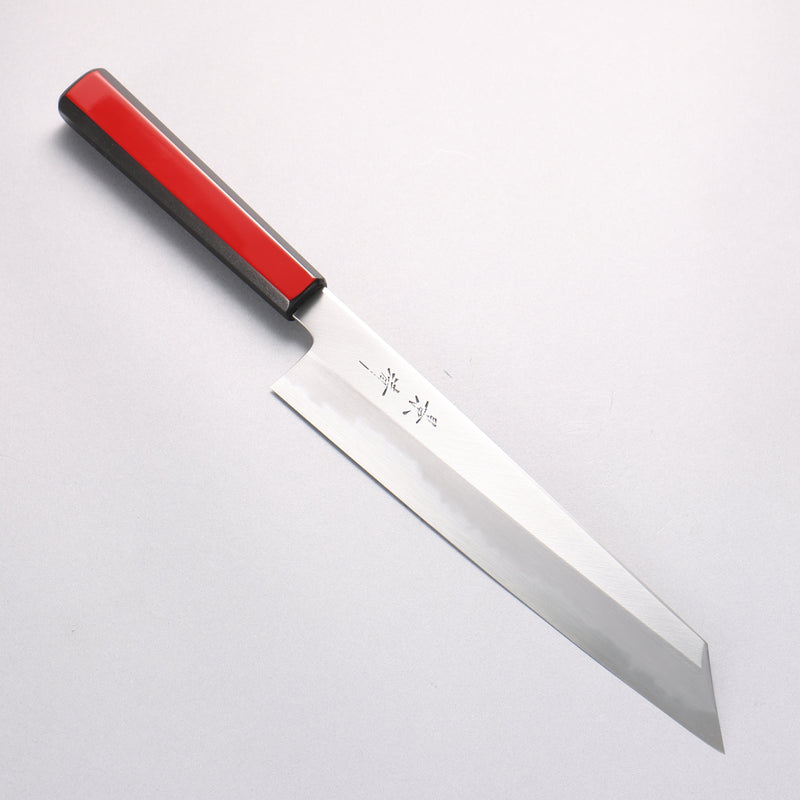 Kagekiyo White Steel No.1 Kiritsuke Gyuto  240mm Akaro Lacquered (Magnolia) Handle