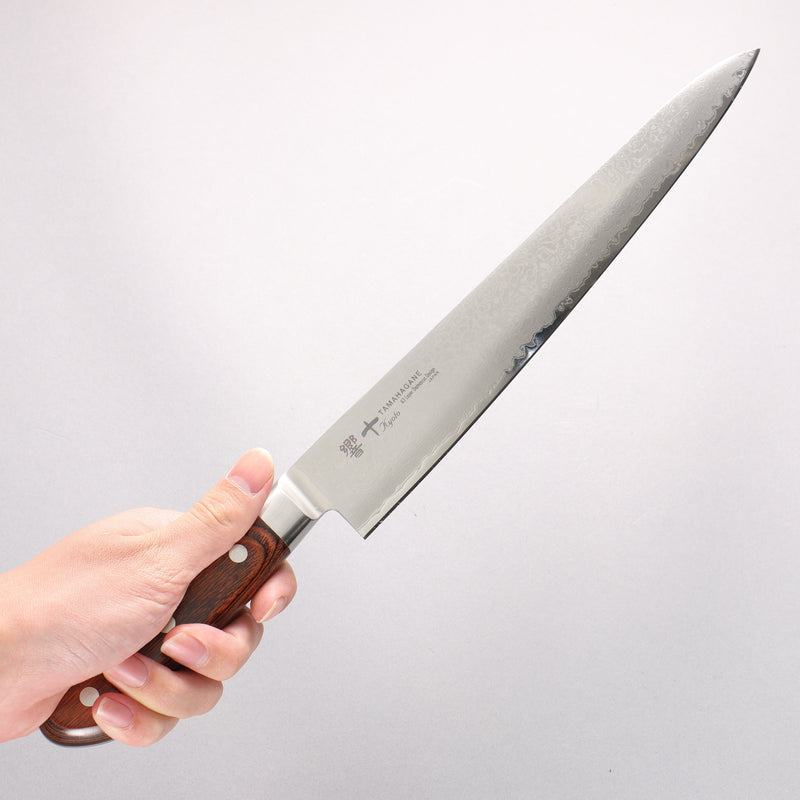 Tamahagane kyoto 63 Layer Damascus Sujihiki  270mm KP-1112