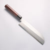Jikko Silver Steel No.3 Kamagata Usuba 210mm Shitan Handle - Japannywholesale