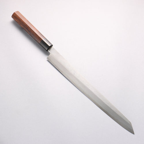 Jikko White Steel No.2 Kiritsuke Yanagiba 300mm Shitan Handle - Japannywholesale
