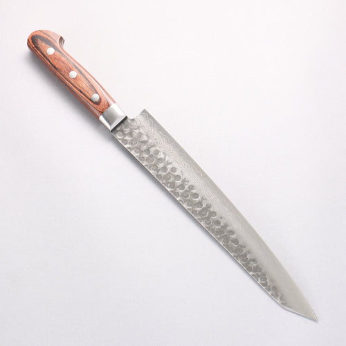 Jikko VG10 17 Layer Kiritsuke Sujihiki 230mm Mahogany Handle - Japannywholesale