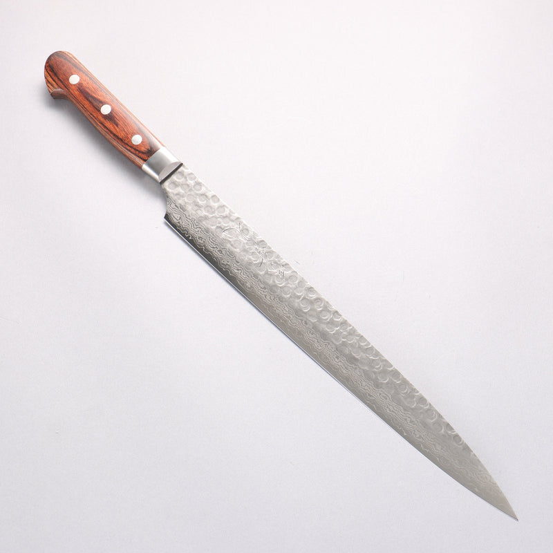 Jikko VG10 17 Layer Yanagiba  300mm Mahogany Handle
