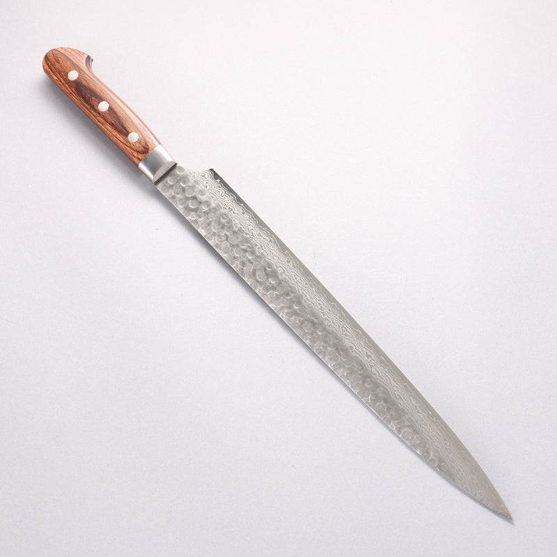Jikko VG10 17 Layer Yanagiba  300mm Mahogany Handle