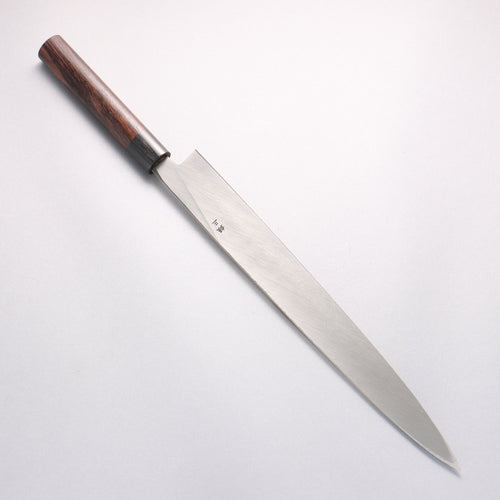 Jikko Silver Steel No.3 Yanagiba 330mm Shitan Handle - Japannywholesale