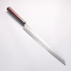 Jikko White Steel No.2 Kiritsuke Yanagiba 330mm Shitan Handle - Japannywholesale