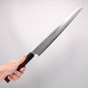 Jikko White Steel No.2 Kiritsuke Yanagiba 330mm Shitan Handle - Japannywholesale