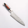 Kajin ZDP189 Damascus Migaki Finished Santoku  165mm Abalone Inlay Handle