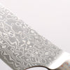 Kajin ZDP189 Damascus Migaki Finished Santoku  165mm Abalone Inlay Handle