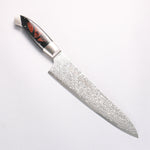 Kajin ZDP189 Damascus Migaki Finished Gyuto  210mm Chinese Quince Burl Inlay Handle