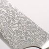 Kajin ZDP189 Damascus Migaki Finished Gyuto  210mm Chinese Quince Burl Inlay Handle
