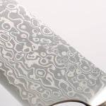 Kajin ZDP189 Damascus Migaki Finished Gyuto  210mm Chinese Quince Burl Inlay Handle