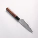 Shigeki Tanaka Blue Steel No.2 Damascus Petty-Utility  120mm Walnut Handle 