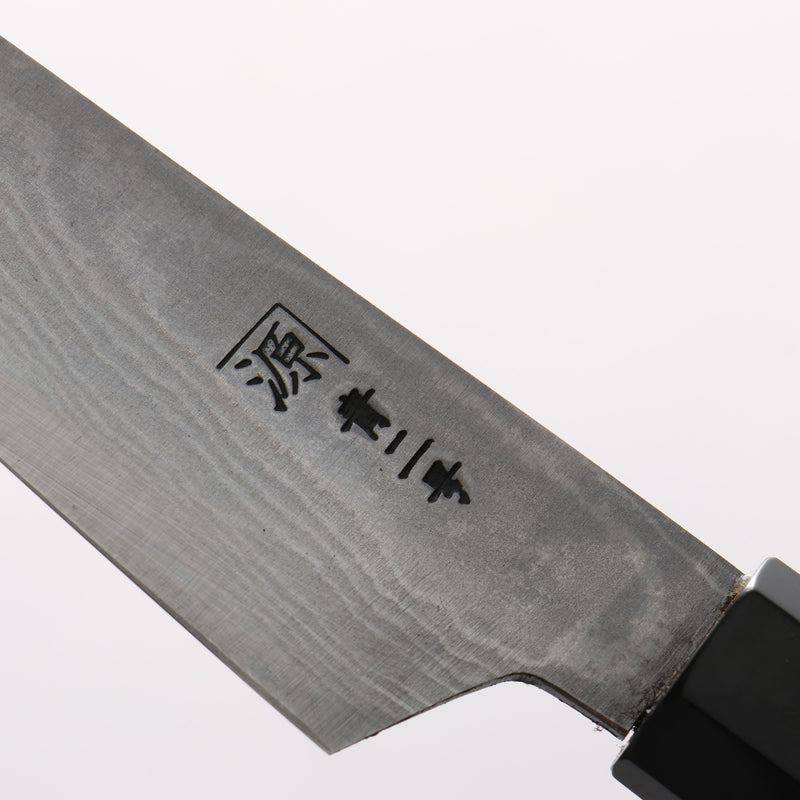 Shigeki Tanaka Blue Steel No.2 Damascus Petty-Utility  120mm Walnut Handle 