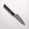 Shigeki Tanaka Blue Steel No.2 Damascus Petty-Utility  120mm Ebony Wood Handle 