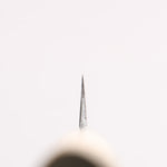 Shigeki Tanaka Blue Steel No.2 Damascus Petty-Utility  120mm Magnolia  (Ferrule: Water Buffalo Horn) Handle 