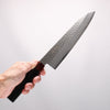 Seisuke VG10 33 Layer Hammered Damascus Gyuto 210mm Black Pakka wood Handle - Japannywholesale