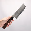 Seisuke AUS10 Damascus Nakiri 165mm Shitan Handle