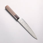 Higuchi VG10 Damascus Migaki Finished Petty-Utility  150mm Rosewood (Ferrule: Black Pakka Wood) Handle 