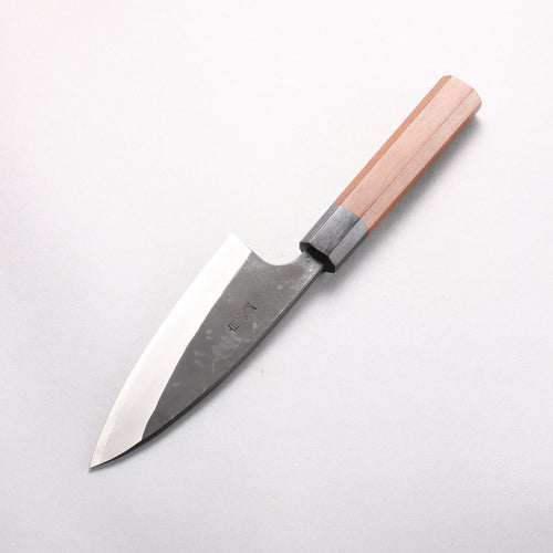 Nao Yamamoto White Steel No.2 Kurouchi Double-sided Deba 135mm Kebony Handle - Japannywholesale