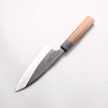 Nao Yamamoto White Steel No.2 Kurouchi Double-sided Deba  150mm Kebony Handle 