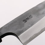 Nao Yamamoto White Steel No.2 Kurouchi Double-sided Deba  150mm Kebony Handle 