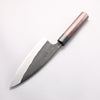 Nao Yamamoto White Steel No.2 Kurouchi Double-sided Deba  165mm Rosewood (Ferrule: Black Pakka Wood) Handle 
