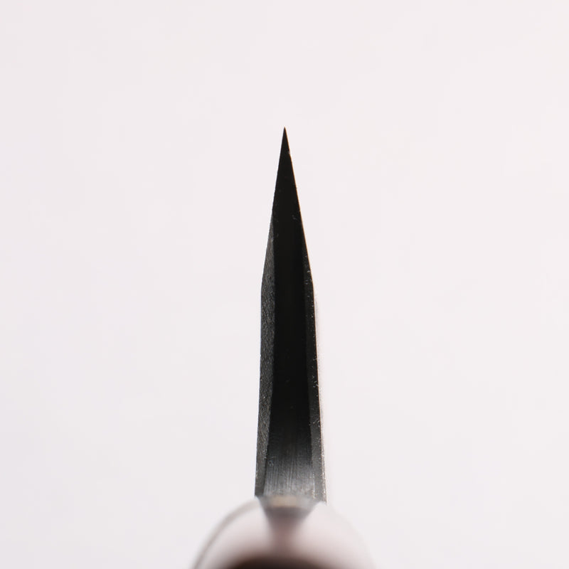 Nao Yamamoto White Steel No.2 Kurouchi Double-sided Deba  165mm Rosewood (Ferrule: Black Pakka Wood) Handle 