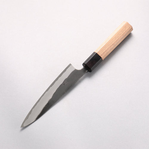 Nao Yamamoto Yasuki Blue Steel Kurouchi Petty-Utility 135mm Walnut Handle - Japannywholesale