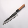 Nao Yamamoto Yasuki Blue Steel Kurouchi Gyuto 210mm Walnut Handle - Japannywholesale