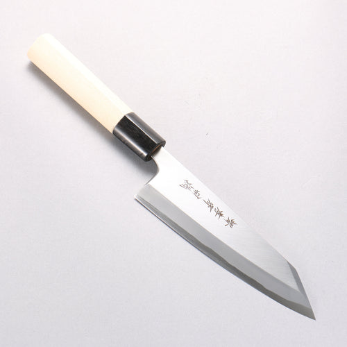 Sakai Takayuki Tokujyo White Steel No.2 Kiritsuke Deba 150mm Magnolia Handle - Japannywholesale