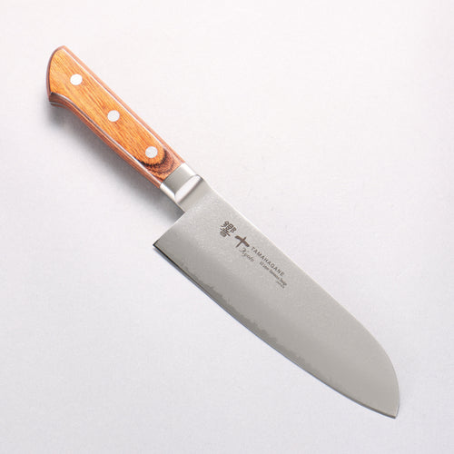 Tamahagane kyoto 63 Layer Damascus Santoku 160mm KP-1115 - Japannywholesale